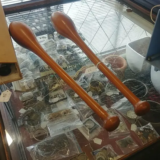 PR WOODEN YOGA MALLETS