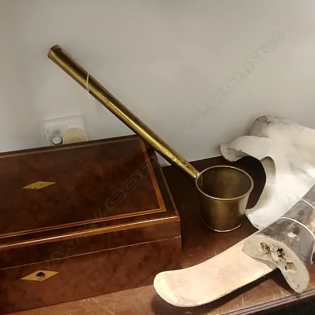 BRASS LADLE Image 1++