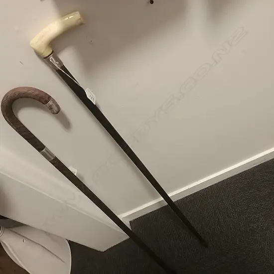 C1900 WALKING STICK IVORY HANDLE