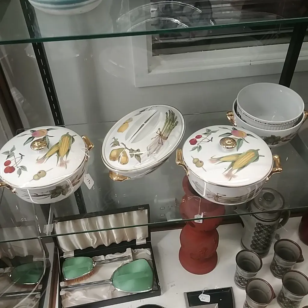 5 PC EVERSHAM WORCESTER DISHES Image 1++