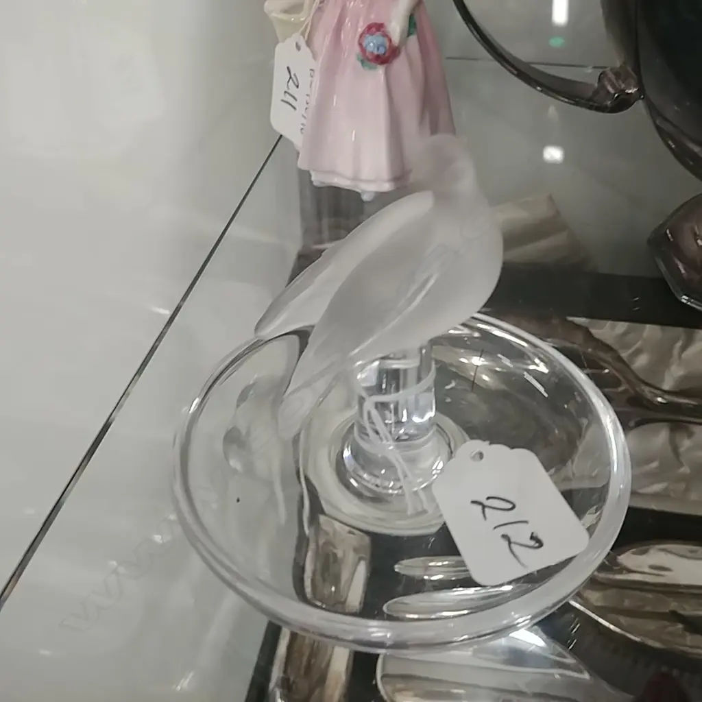 LALIQUE BIRD RING TRAY Image 1++