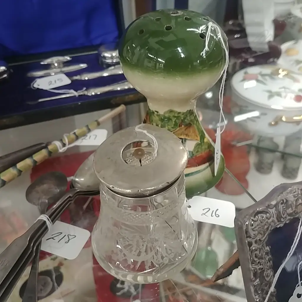 TORQUAY HATPIN HOLDER & S/S TOPPED HAIR TIDY Image 1++