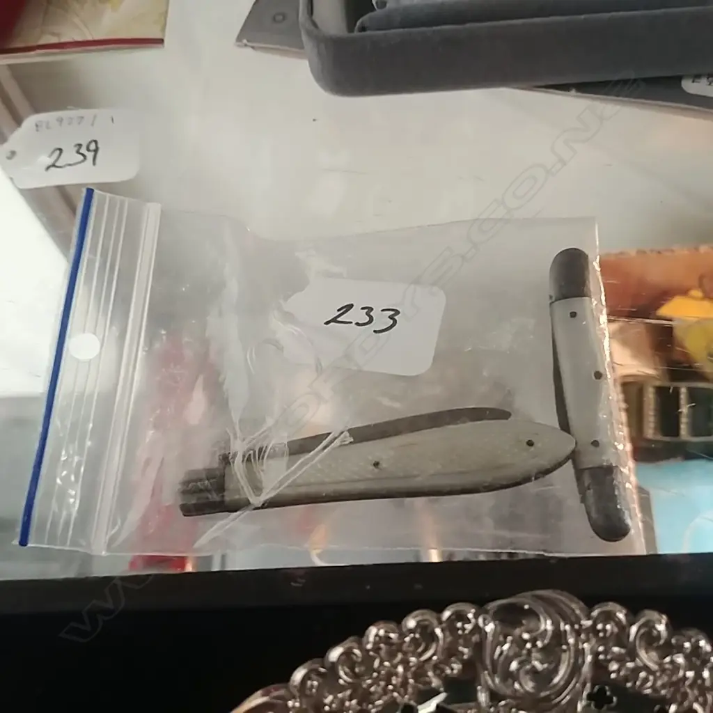 S/S POCKET KNIFE & ANOTHER Image 1++