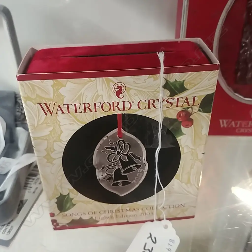 WATERFORD SONGS OF XMAS DECORATION BOXED Image 1++