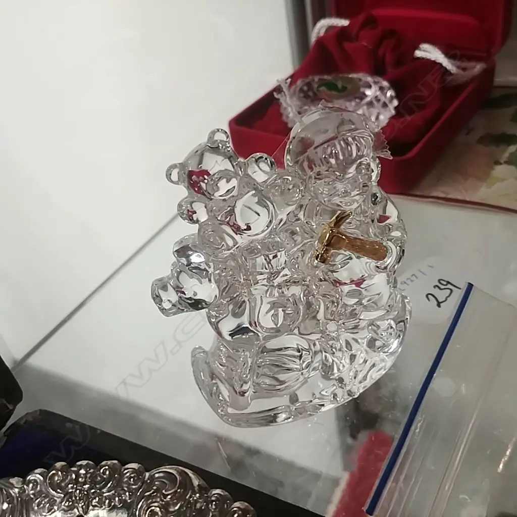 WATERFORD  MARQUISE P/WEIGHT-GIRL WITH ROCKING HORSE Image 1++