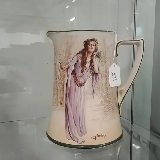 R.D.SHAKESPEARE SERIES  OPHELIA JUG