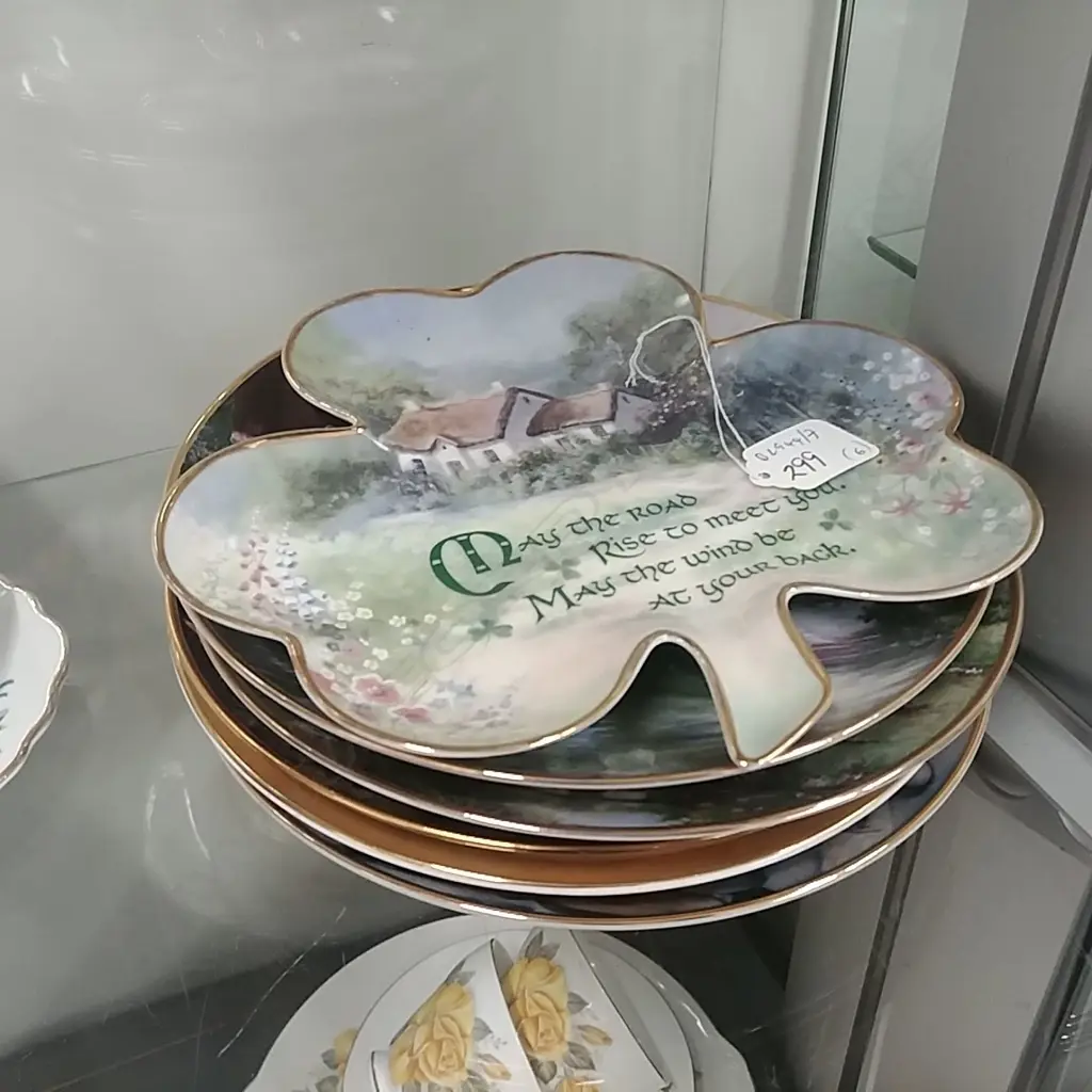 6 FRANKLIN MINT COLLECTORS PLATES Image 1++