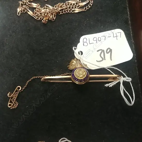 15CT GOLD BROOCH (PS)