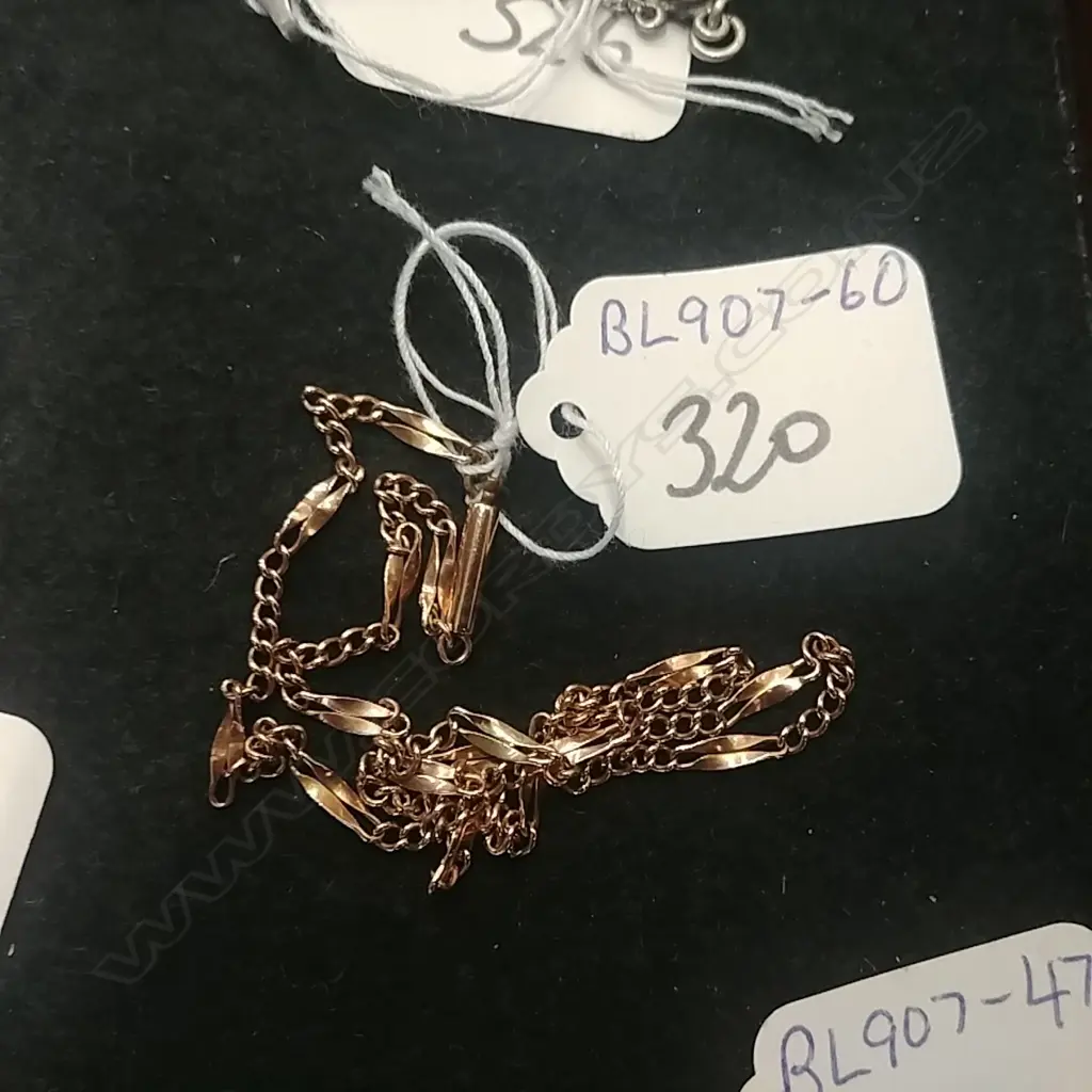 9CT ROSE GOLD CHAIN 4gm (DB) Image 1++