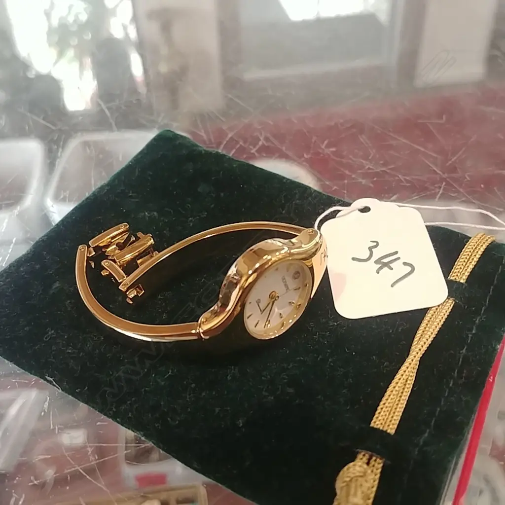 LADIES OLYMPIC WRISTWATCH WITH DIAMOND (DB) Image 1++