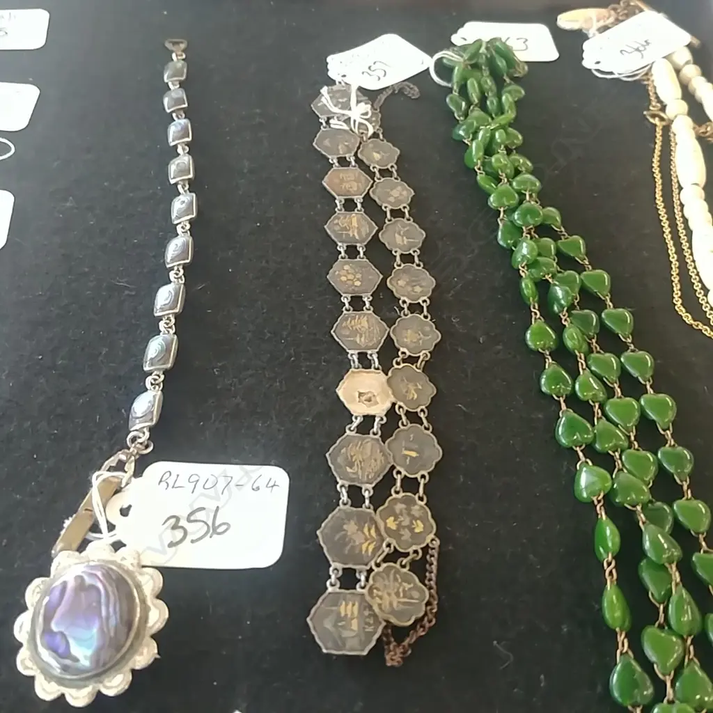 TWO JAPANESE DAMASCENE BRACELETS (DB) Image 1++