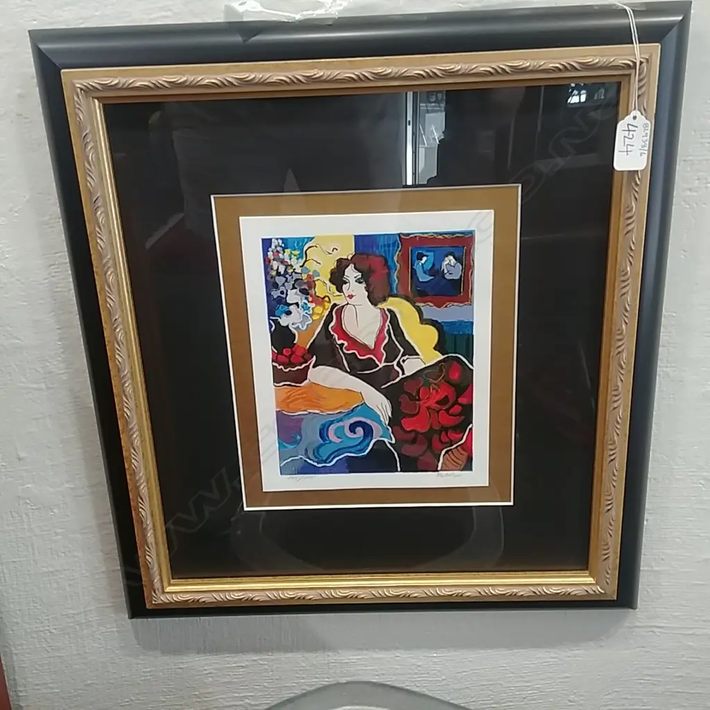 PATRICIA GOVEZENSKY NUMBERED PRINT - LADY Image 1++