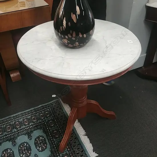 MARBLE TOP  SIDETABLE
