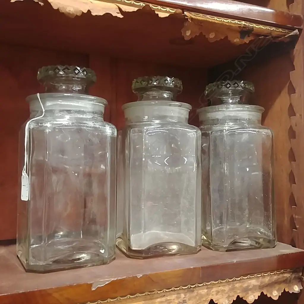 3 LOLLY JARS Image 1++