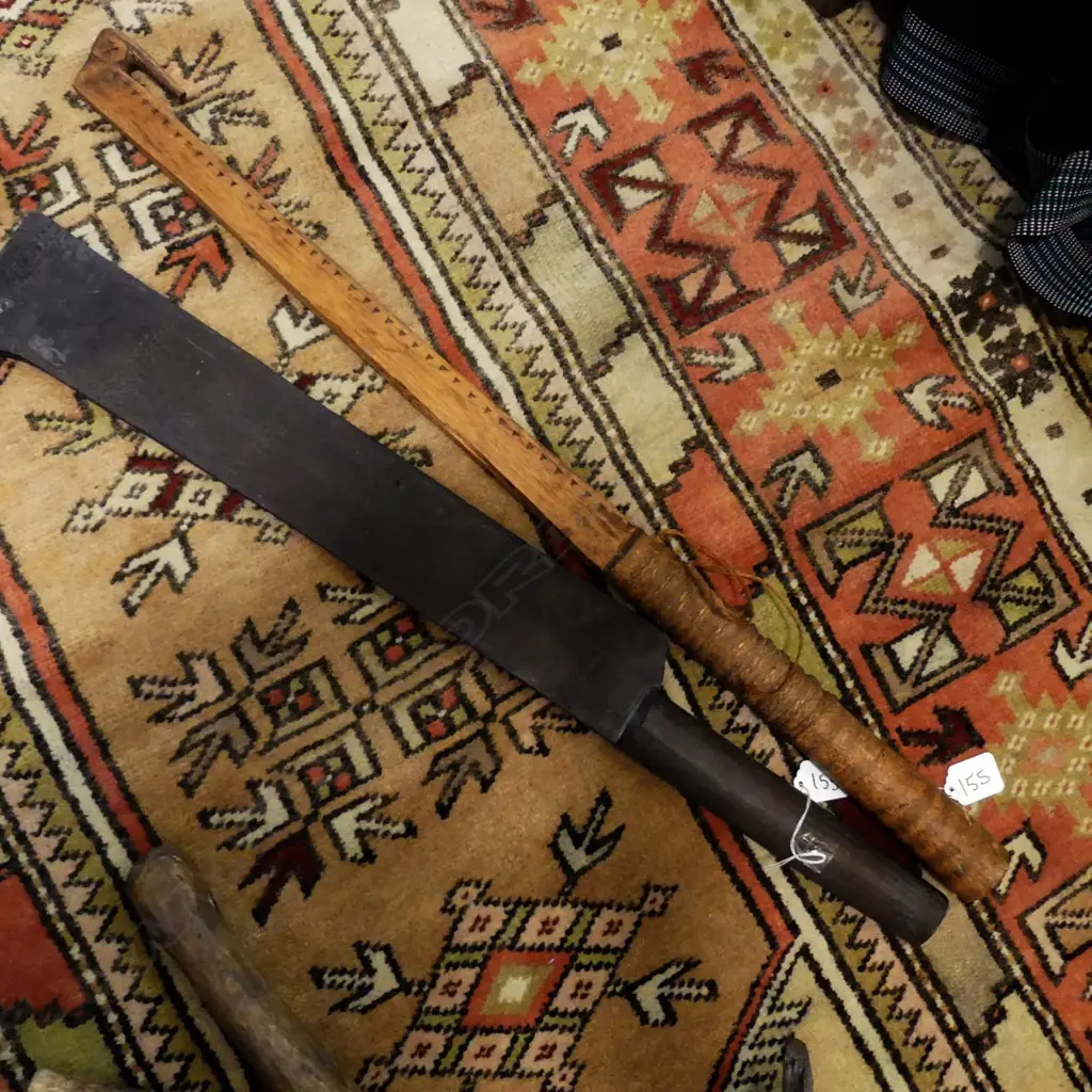 2 PACIFIC ISLAND KNIVE CLUBS Image 1++