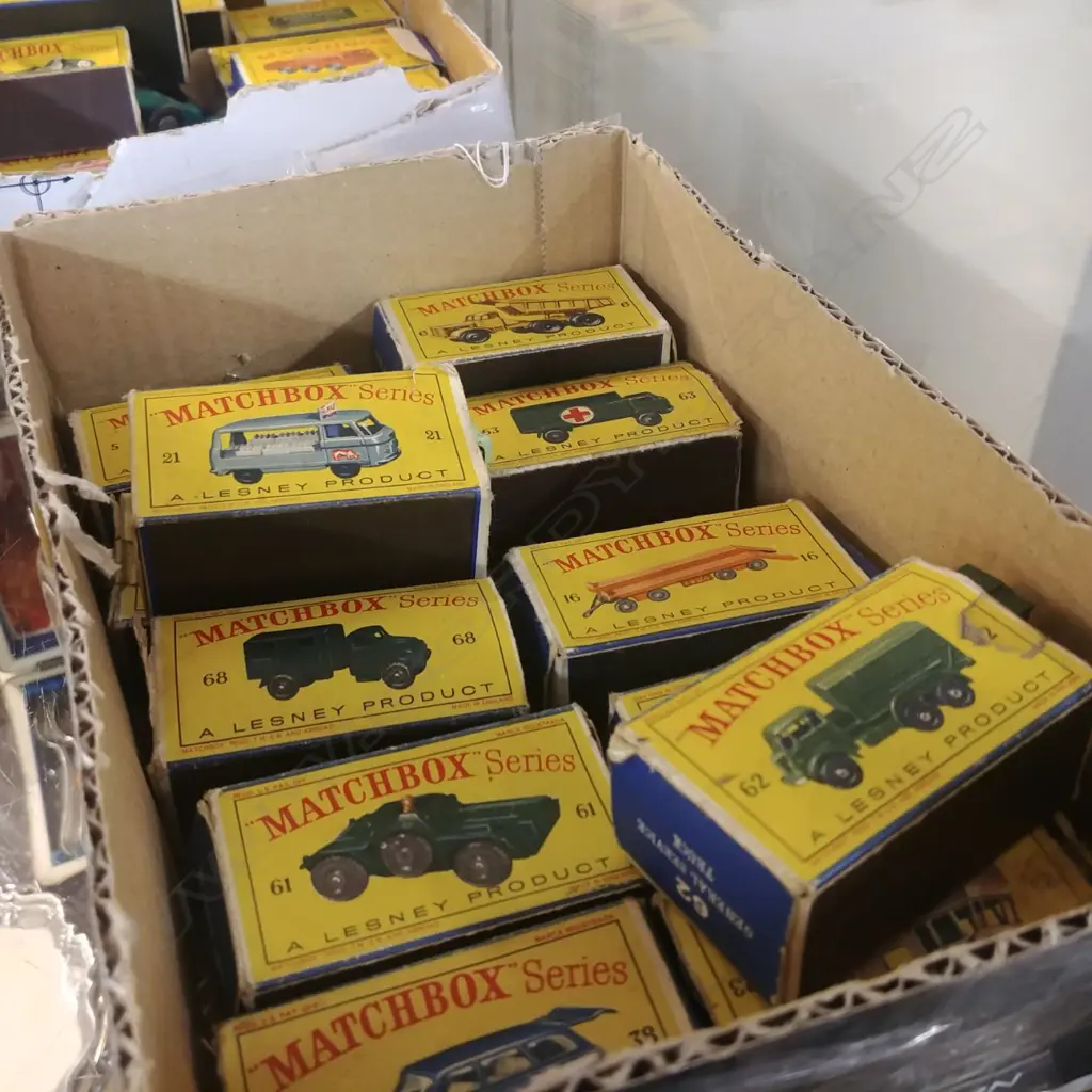 12 MATCHBOX SERIES BOXED TOY VEHICLES Image 1++