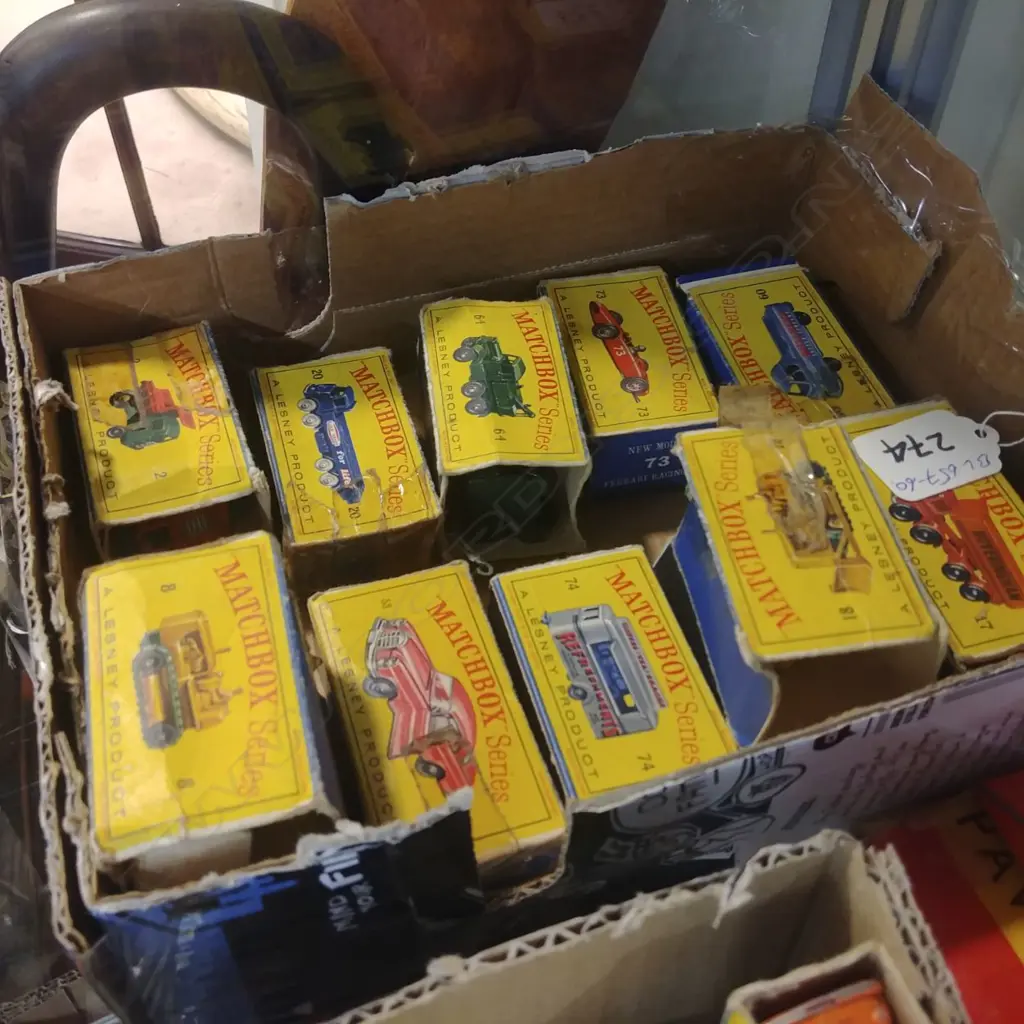 12 MATCHBOX SERIES BOXED TOY VEHICLES Image 1++