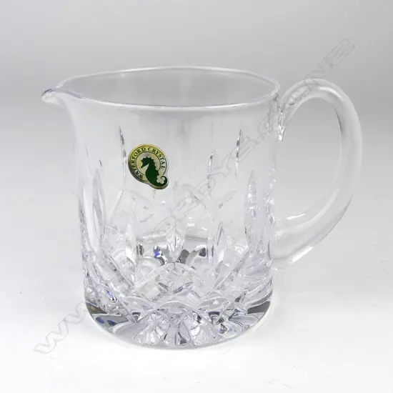 A Waterford Lismore crystal jug