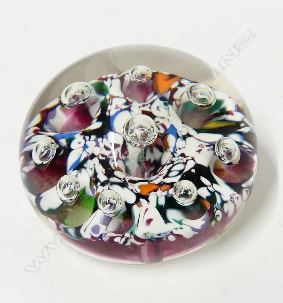 PAUL YSART, MULTI+BUBBLES, P/WEIGHT, BOX+CERT Image 1++