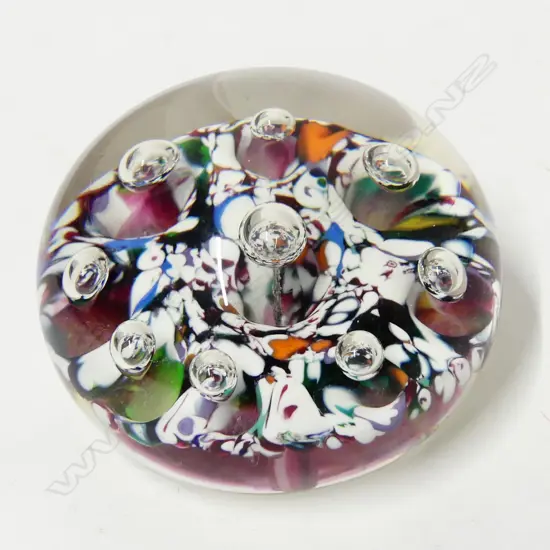 PAUL YSART, MULTI+BUBBLES, P/WEIGHT, BOX+CERT