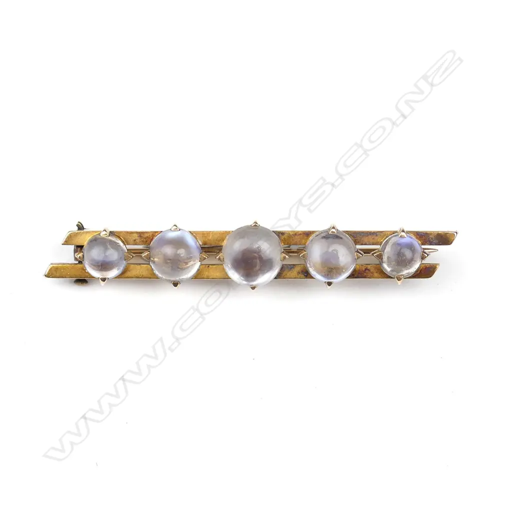 15CT MOONSTONE BROCHE Image 1++