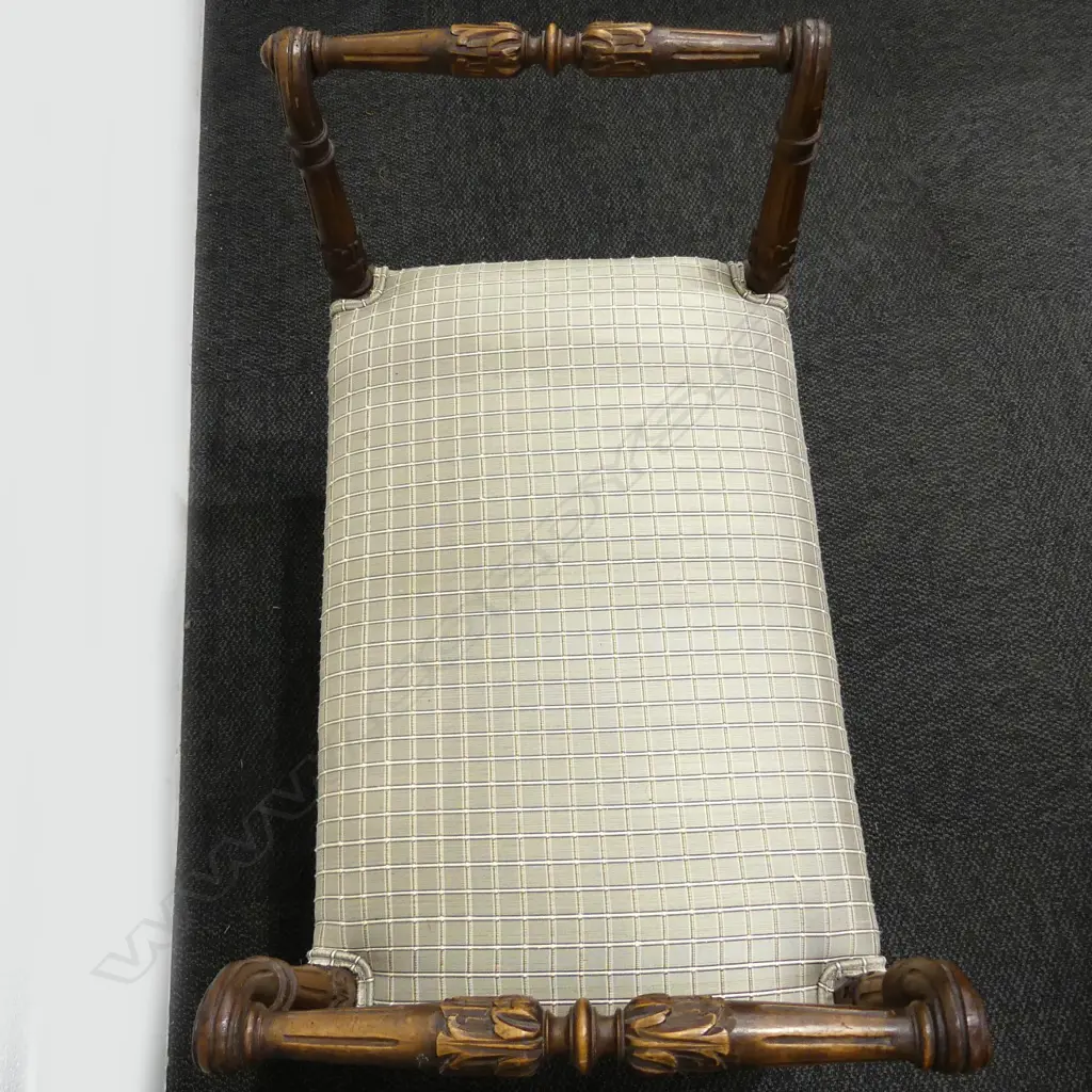 A European walnut stool Image 1++