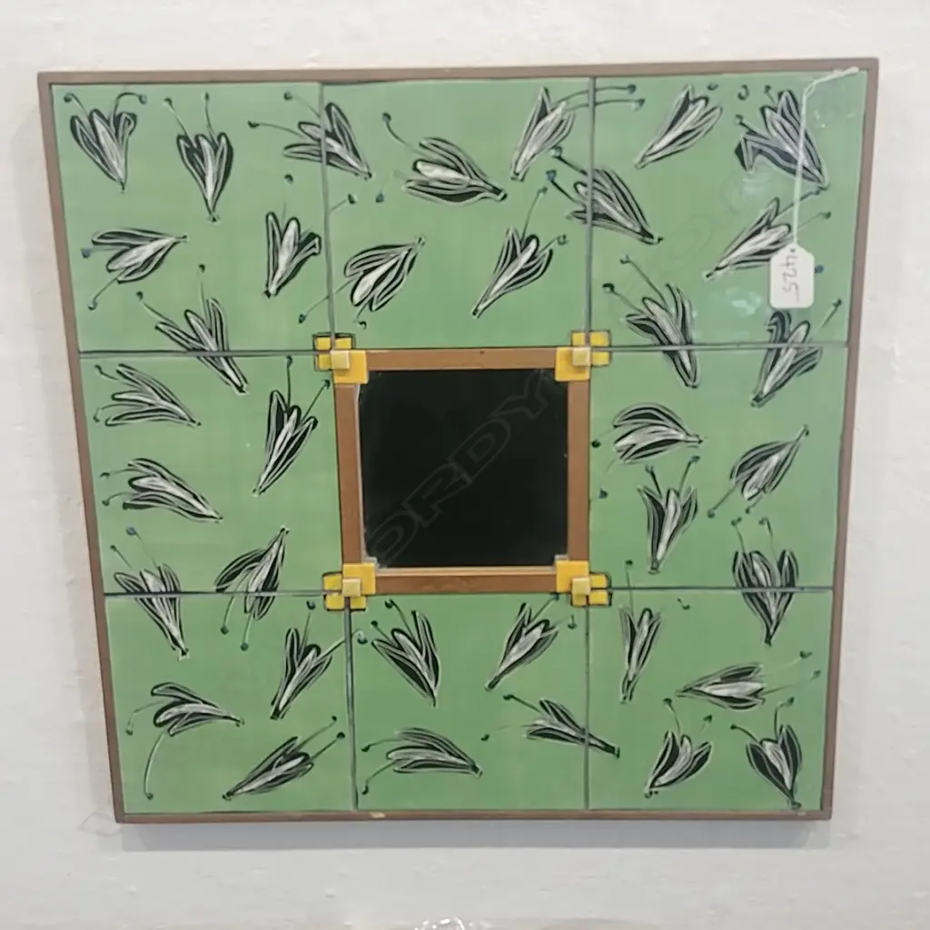 TILED FRAME MIRROR BY JEANNIE VAN DER PUTTEN Image 1++
