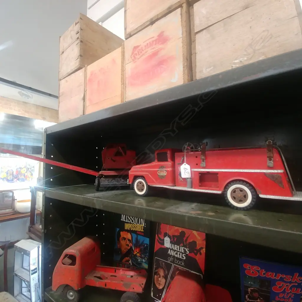 TRIANG CRANE+TONKA TRUCK Image 1++