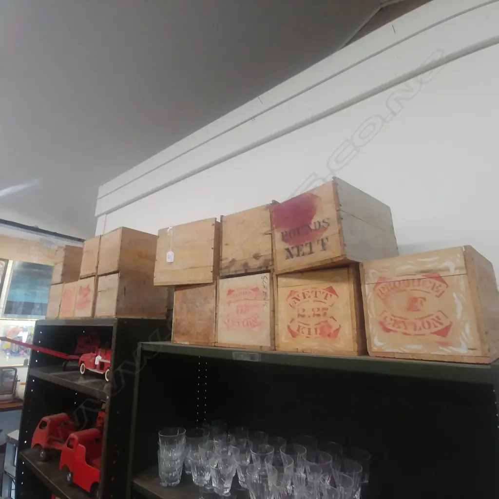 ASST WOODEN TEA BOXES Image 1++