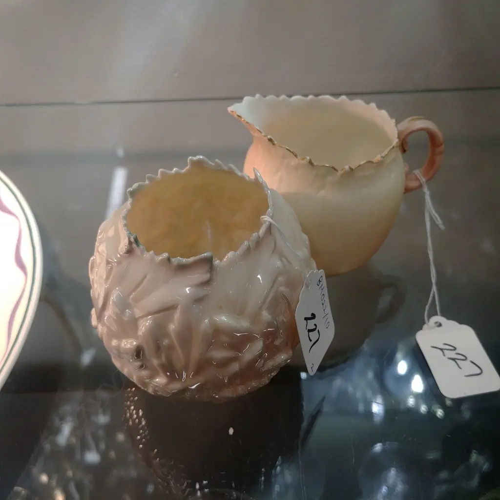 ROYAL WORCESTER VASE+JUG Image 1++