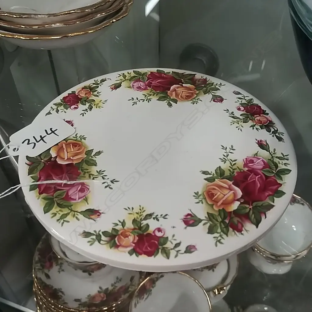 R.A OCR CHINA TEA POT STAND Image 1++