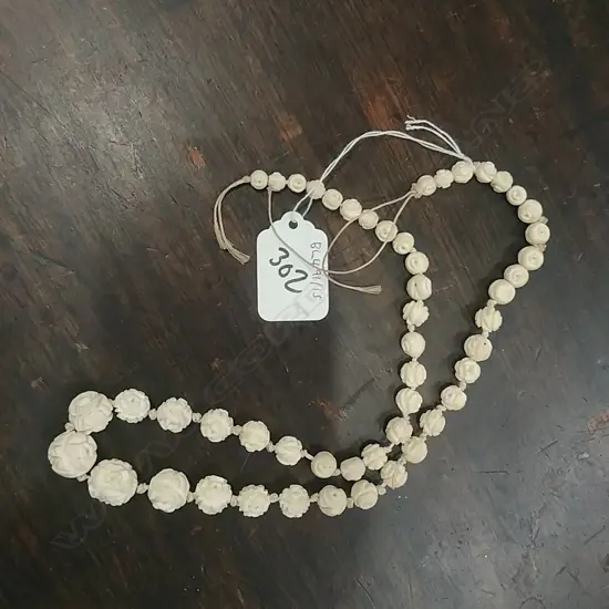 IVORY BEAD NECKLACE