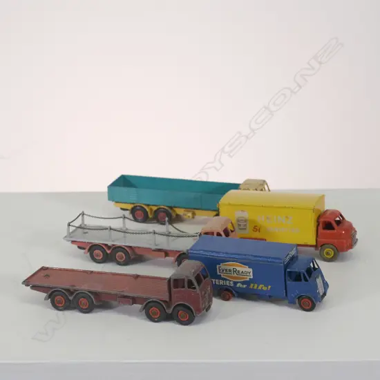 5 DINKY LORRIES