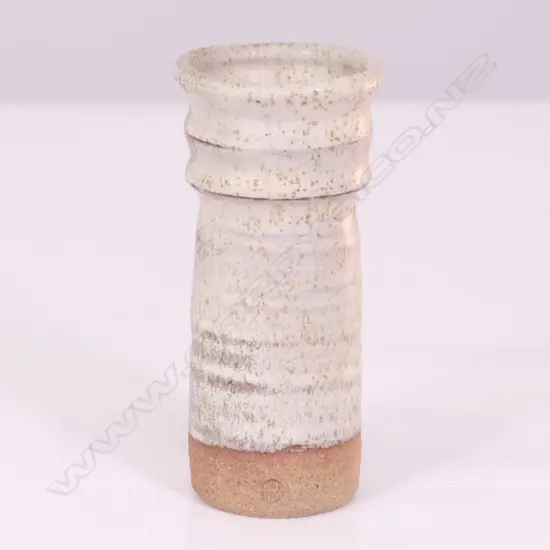 MARTIN BECK RIB-TOPPED VASE