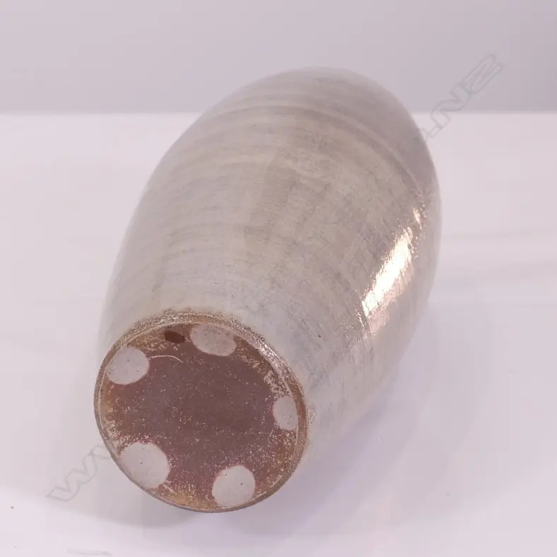 DUNCAN SHEARER LARGE SALT GLAZE BOTTLE VASE Image 1++