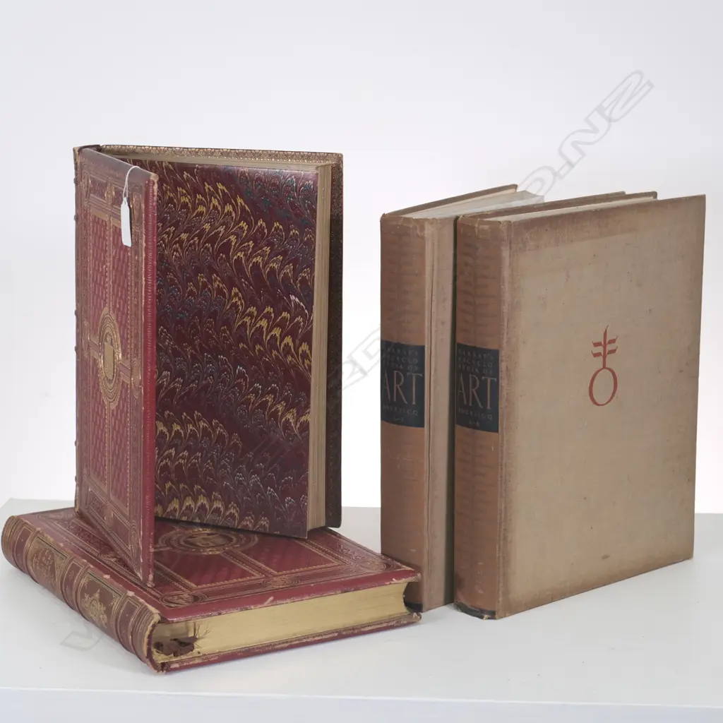 2 VOLS ART ENCYCLO, 2 VOLS ENGLISH & SCOTT HIST Image 1++