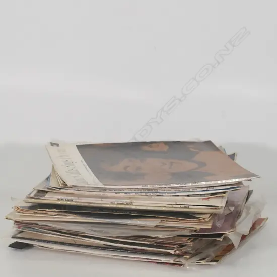 BOX OF RECORDS, APPROX 40