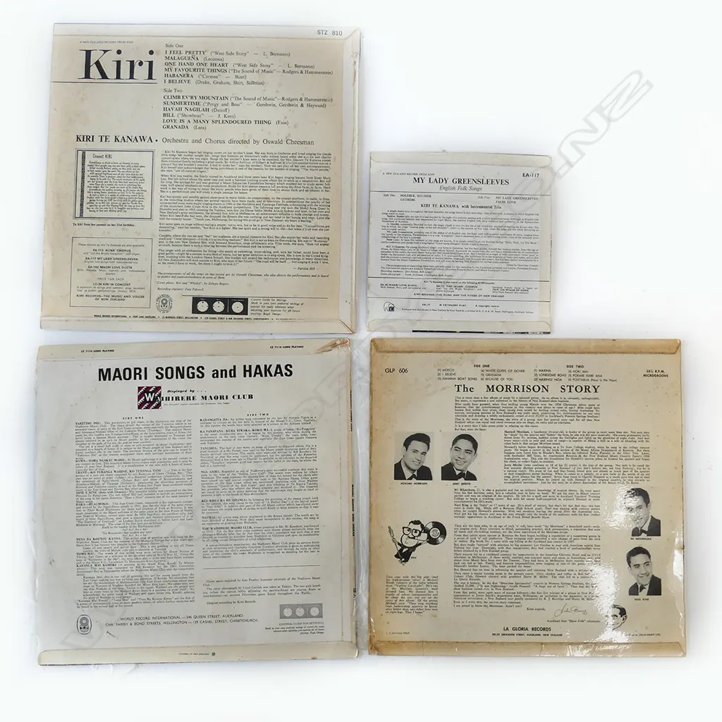 SIX NZ EARLY 1960S 33 1/3" VINYLS Image 1++