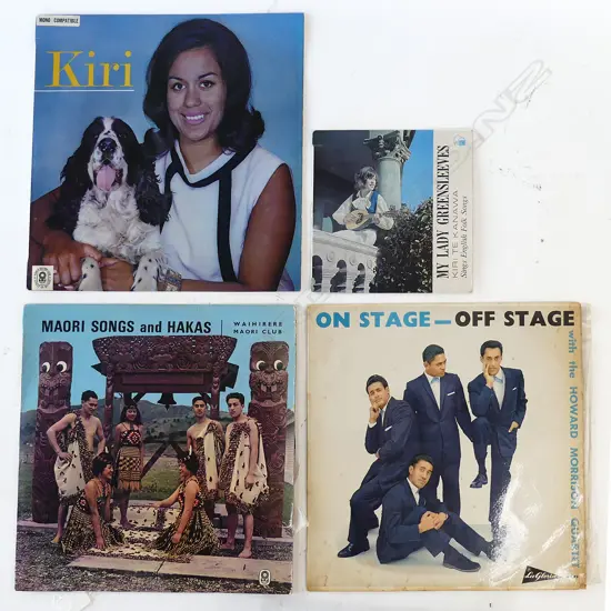 SIX NZ EARLY 1960S 33 1/3" VINYLS