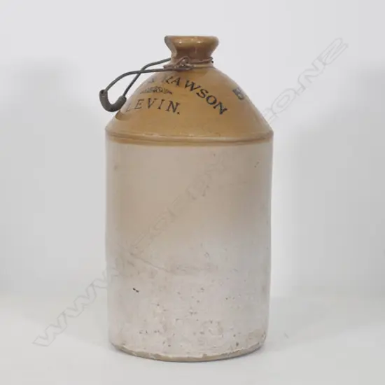 DEAN & RAWSON STONE CROCK, SOME FAULTS, H. 340MM