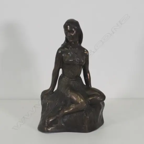 BRONZE FIGURE, PANIA OF THE REEF, H. 280MM