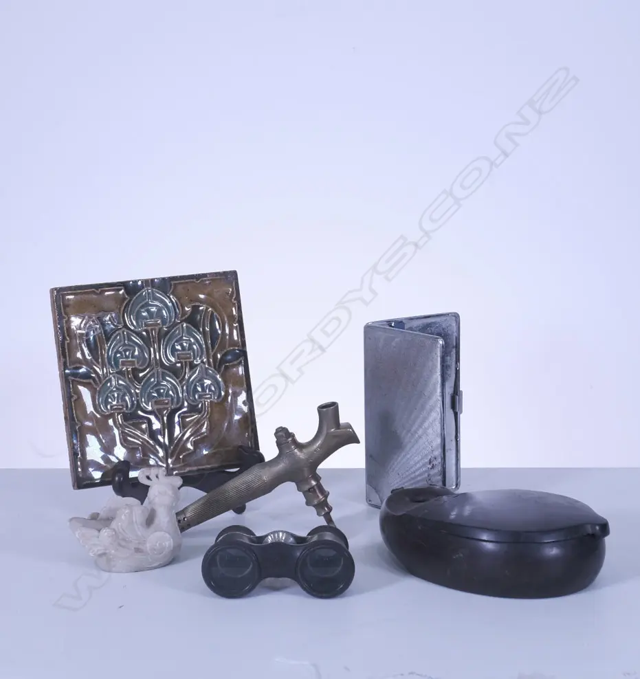 VICTORIAN TILE, KEG TAP, OPERA GLASSES ETC Image 1++