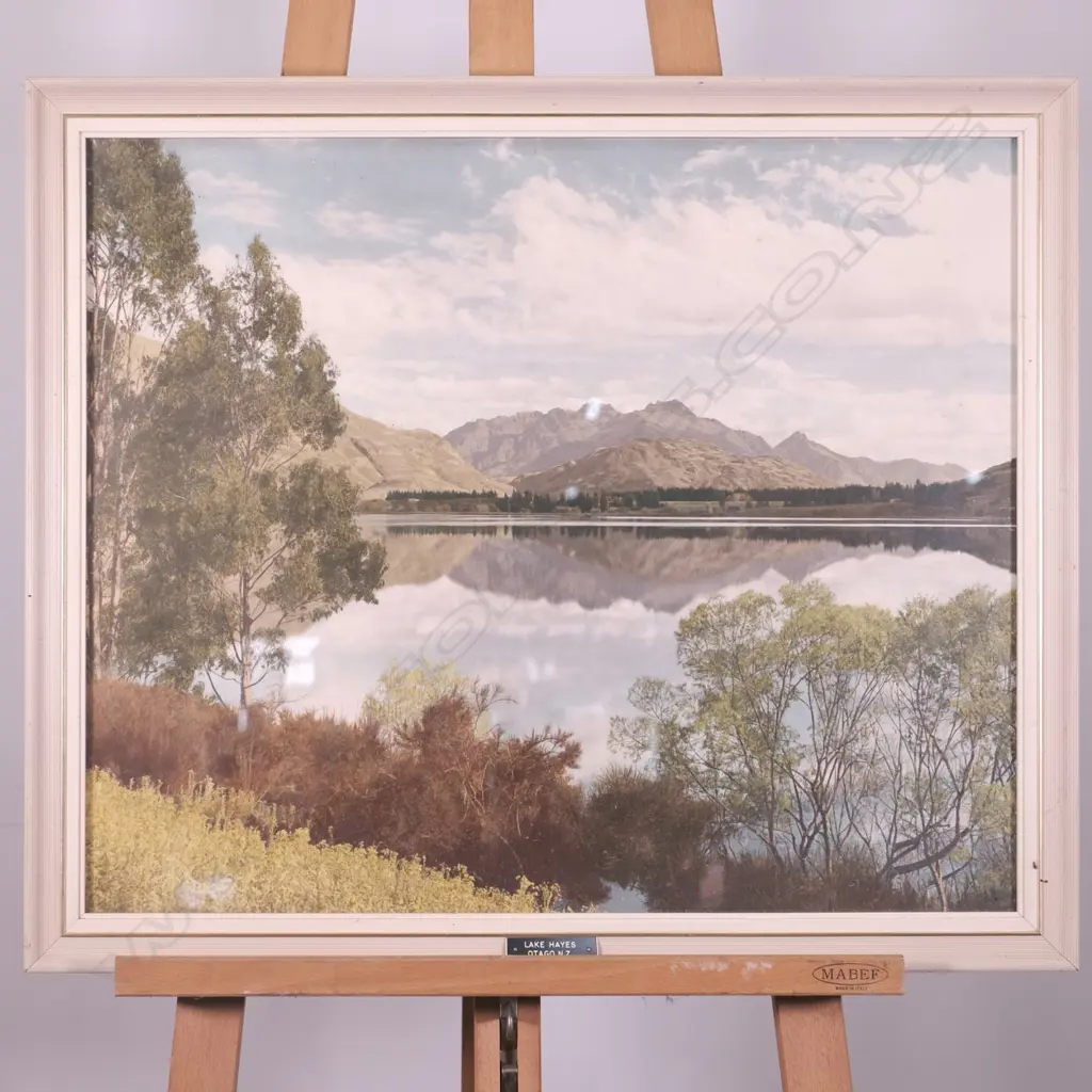 LAKE HAYES, OTAGO, H/COLOURED PHOTOGRAPH, FRAMED , 510 X 490MM Image 1++