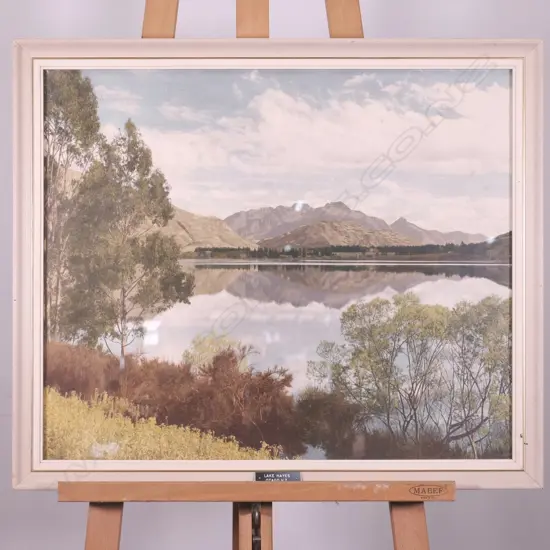 LAKE HAYES, OTAGO, H/COLOURED PHOTOGRAPH, FRAMED , 510 X 490MM