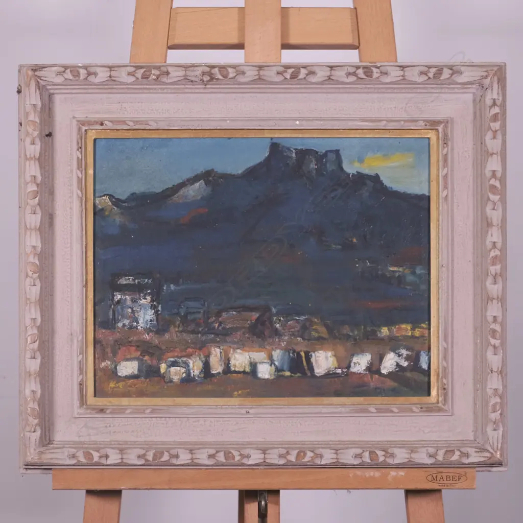 MIYA, MOUNTAIN SCENE, OIL ON CANVAS, 390 X 300MM Image 1++