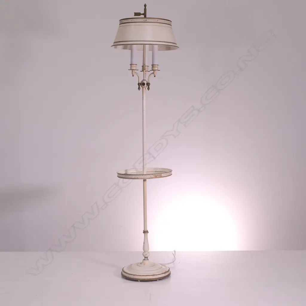 AN AMERICAN FEDERAL STYLE METAL STANDARD LAMP H 1510 MM Image 1++