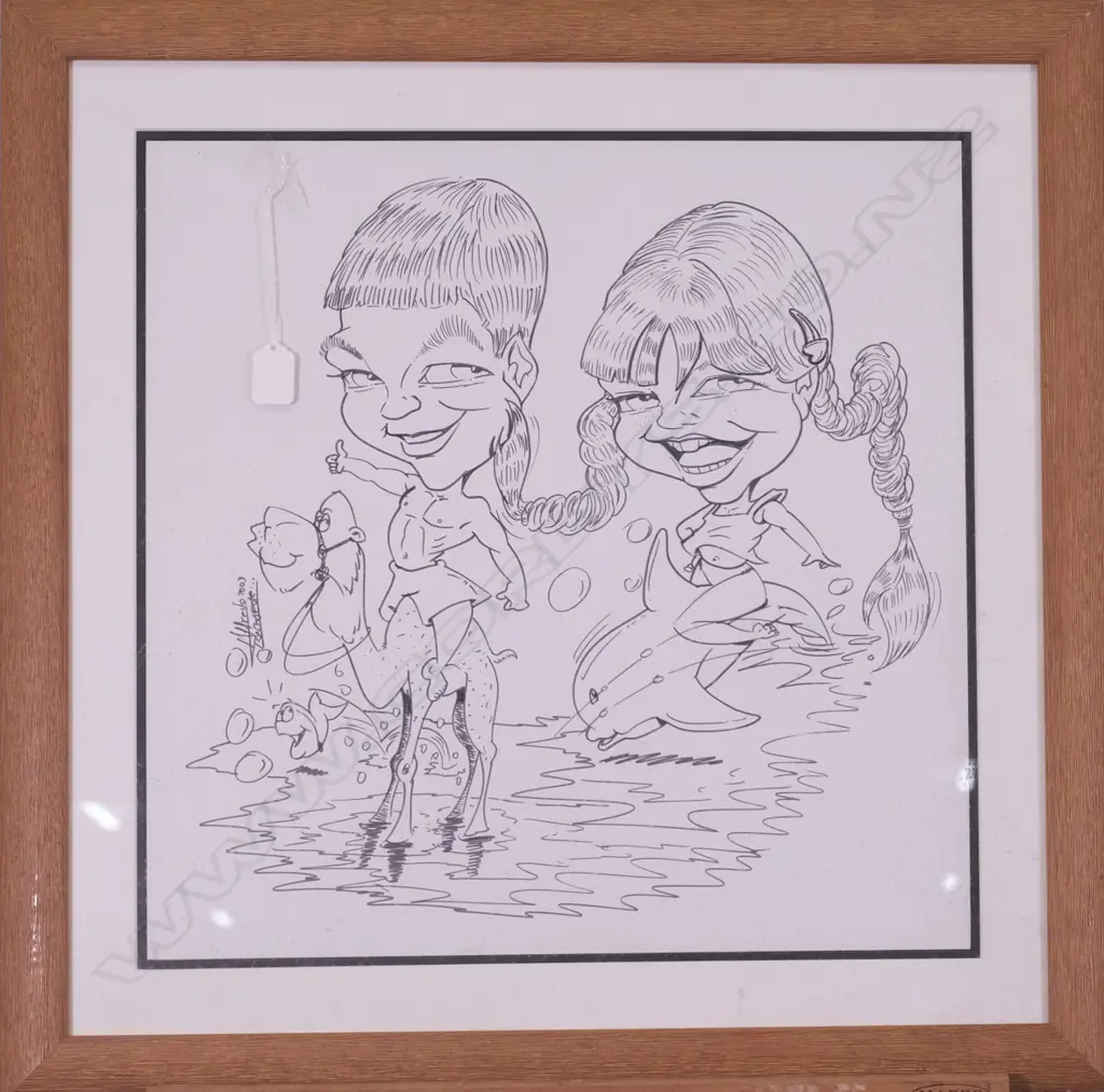 8 ASST FRAMED AND UNFRAMED PRINTS AND ARTWORKS LARGEST 570X830MM Image 1++