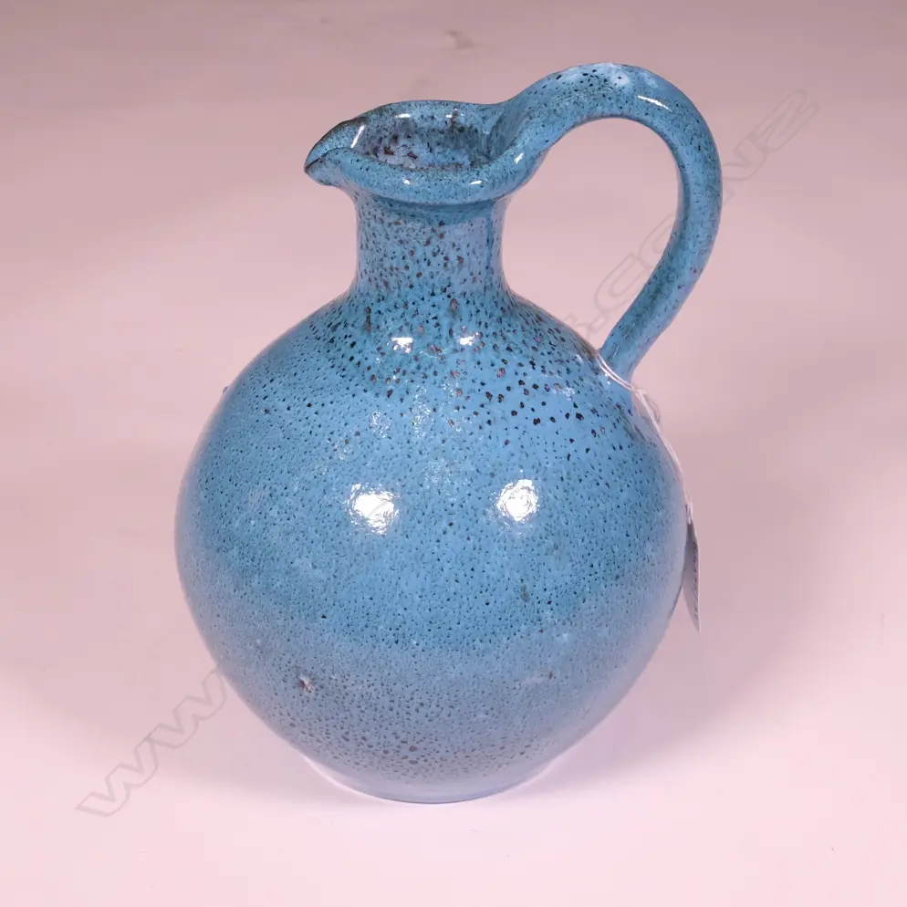 SIGNED POTTERY JUG Image 1++