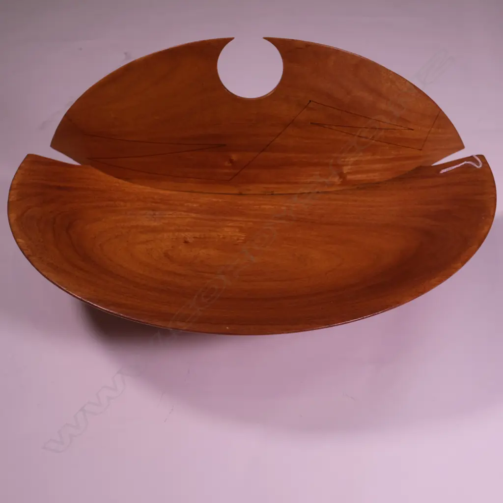 ARTS & CRAFTS SIGNED BOWL STEVE MARSHALL Image 1++