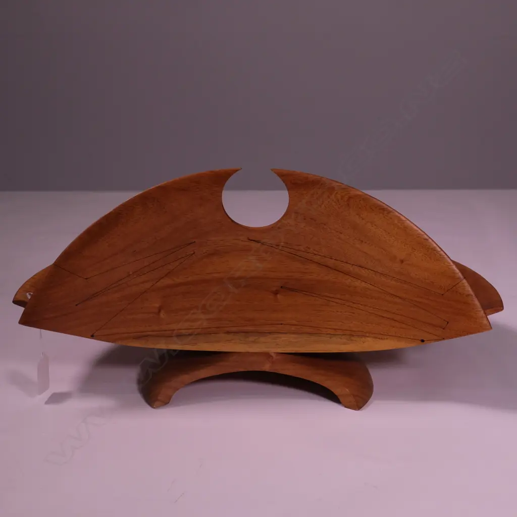 ARTS & CRAFTS SIGNED BOWL STEVE MARSHALL Image 1++